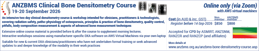 Bone density course